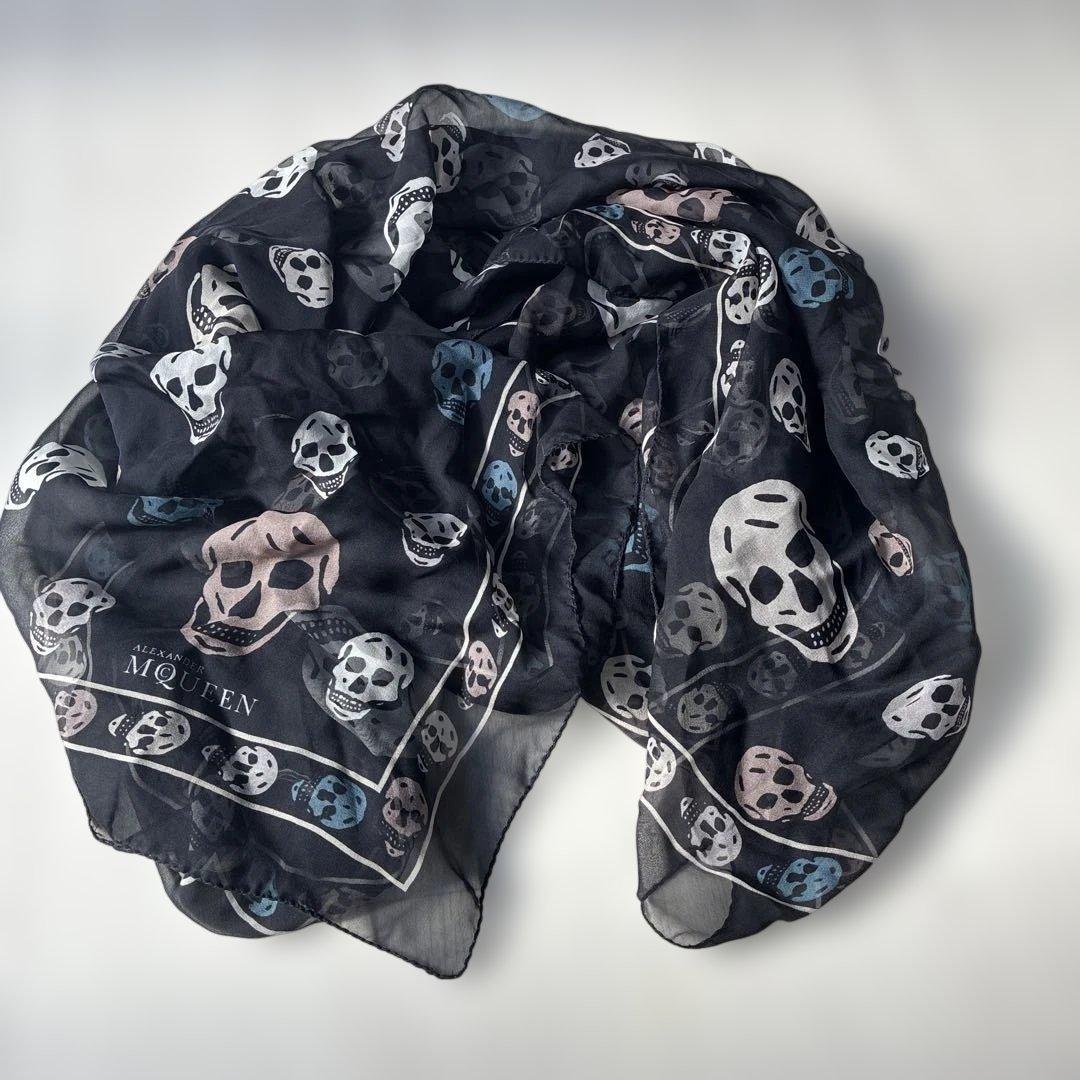 【極美品】Alexander McQueen スカーフ