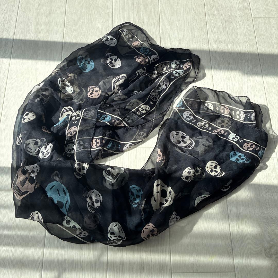 【極美品】Alexander McQueen スカーフ