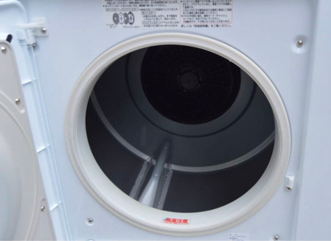 美品　2022年製　日立 除湿型電気衣類乾燥機 DE-N60WV-W