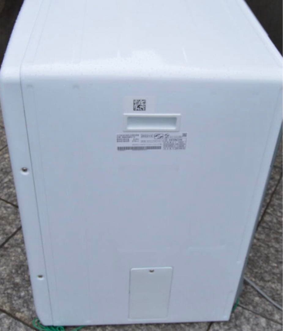 美品　2022年製　日立 除湿型電気衣類乾燥機 DE-N60WV-W