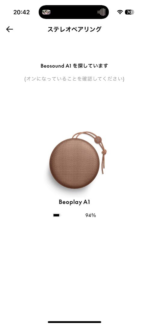 スピーカー・ウーファー B&O Beosound A1