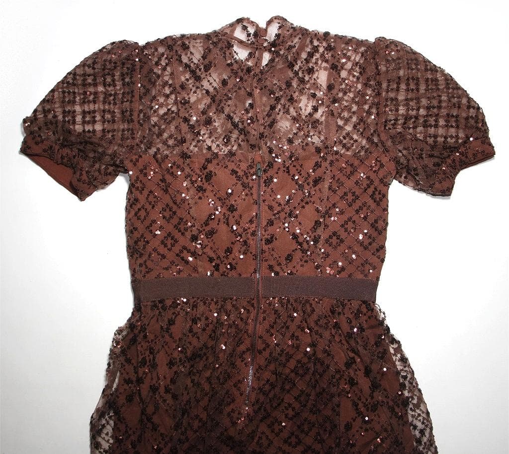 ＼*／様 セルフポートレイト ワンピース スパンコール UK8 未使用 Sequ