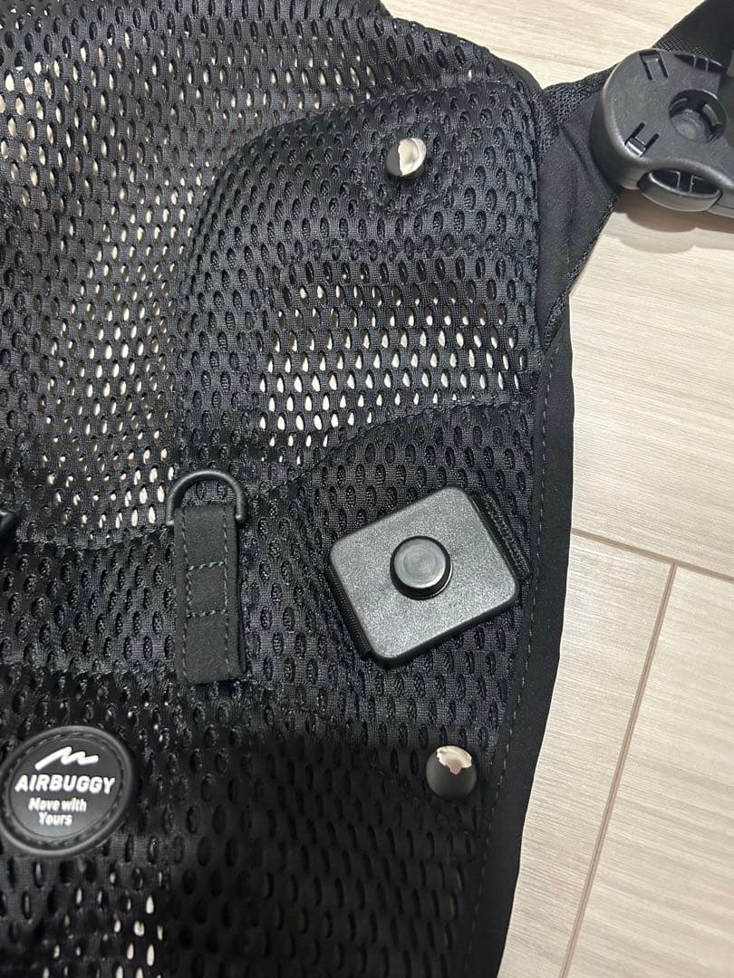 AIRBUGGY エアバギー ベビーキャリア 抱っこ紐 ブラック