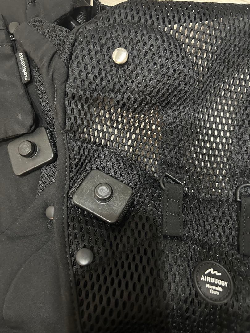 AIRBUGGY エアバギー ベビーキャリア 抱っこ紐 ブラック