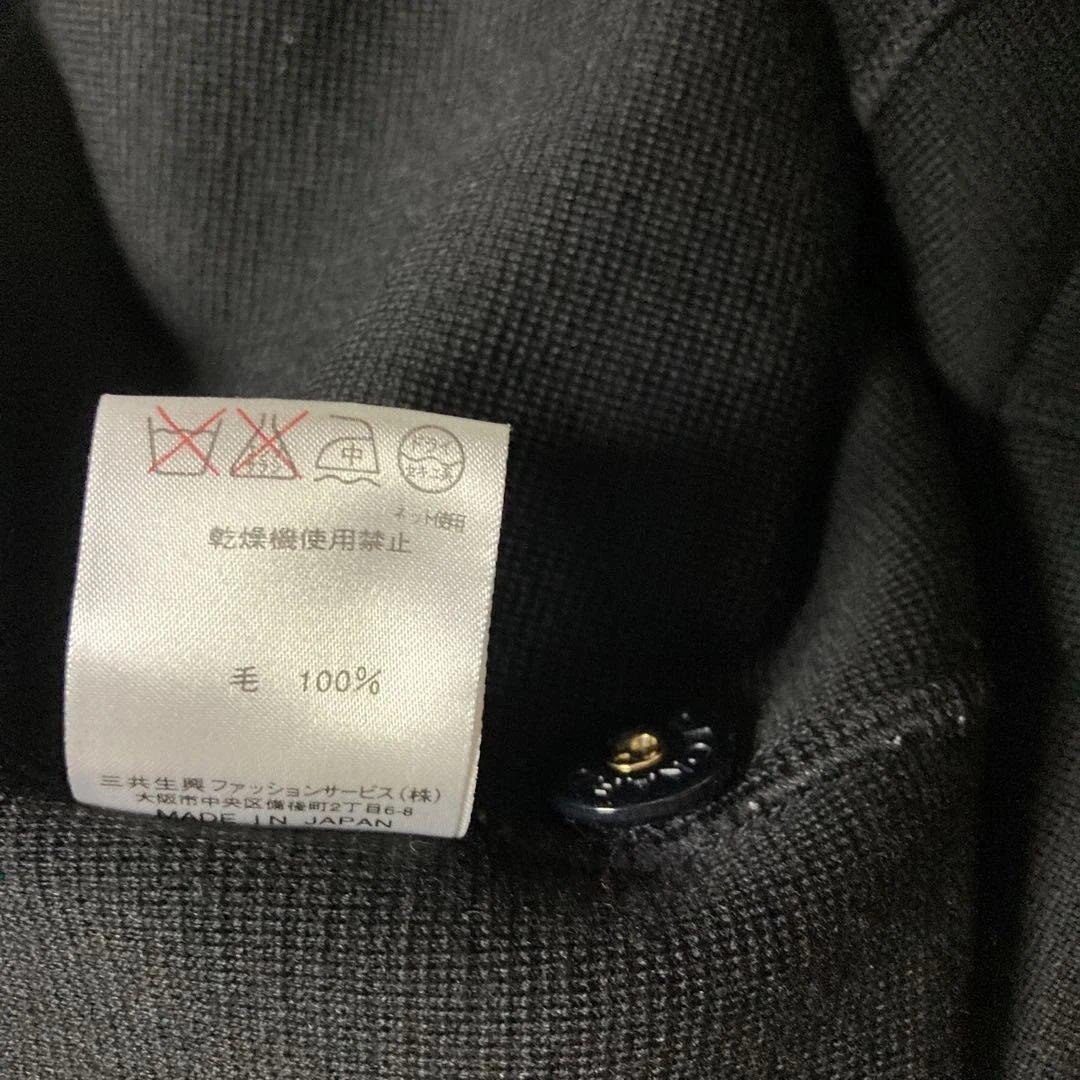 LEONARD ブラックテーラードジャケット　11号　made in JAPAN