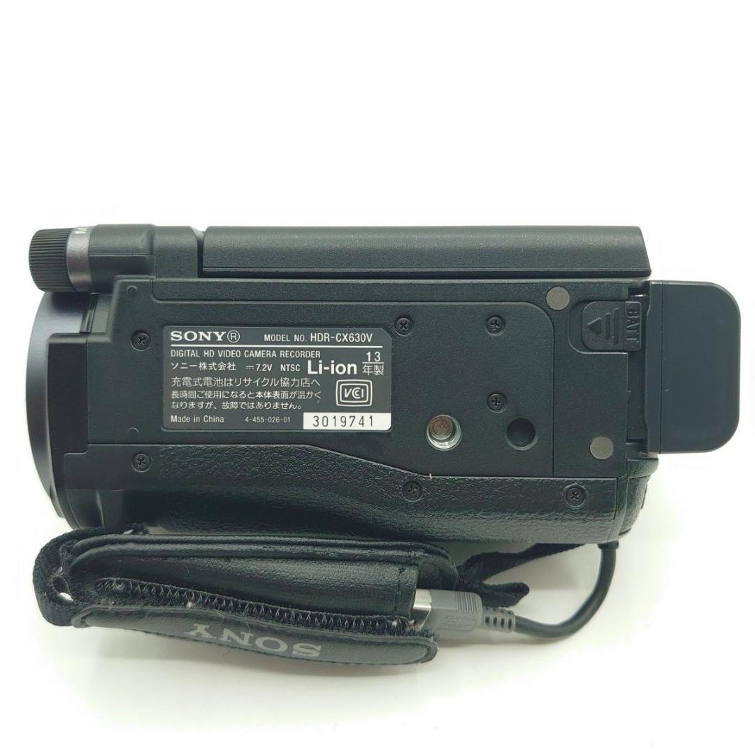 SONY ビデオカメラ HDR-CX630V ブラック ハンディカム