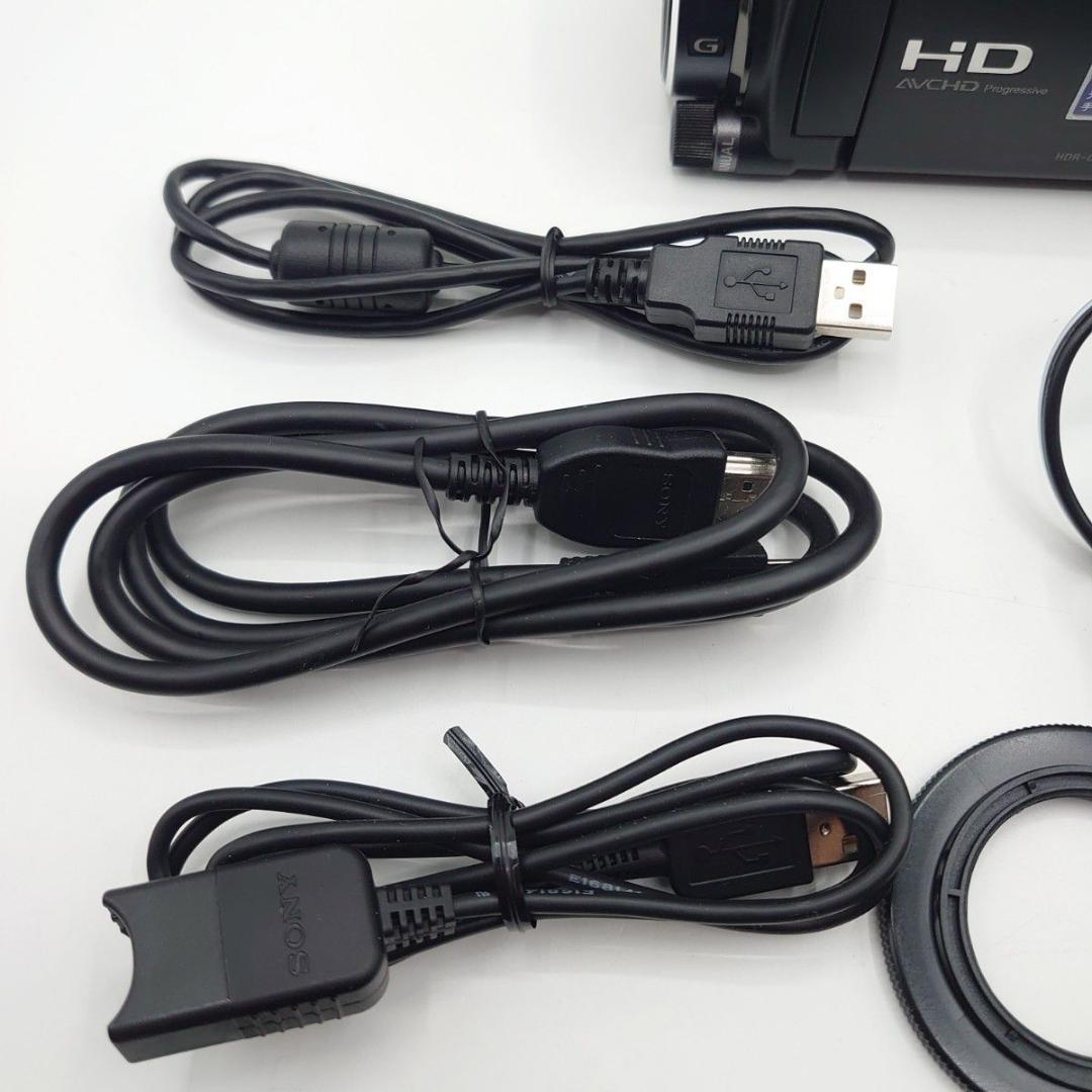 SONY ビデオカメラ HDR-CX630V ブラック ハンディカム