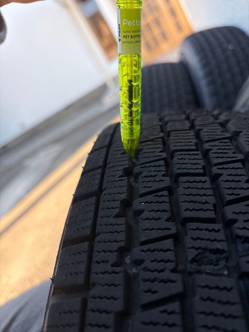 145/80R12 Bridgestone 4本スタットレスタイヤ・ホイール