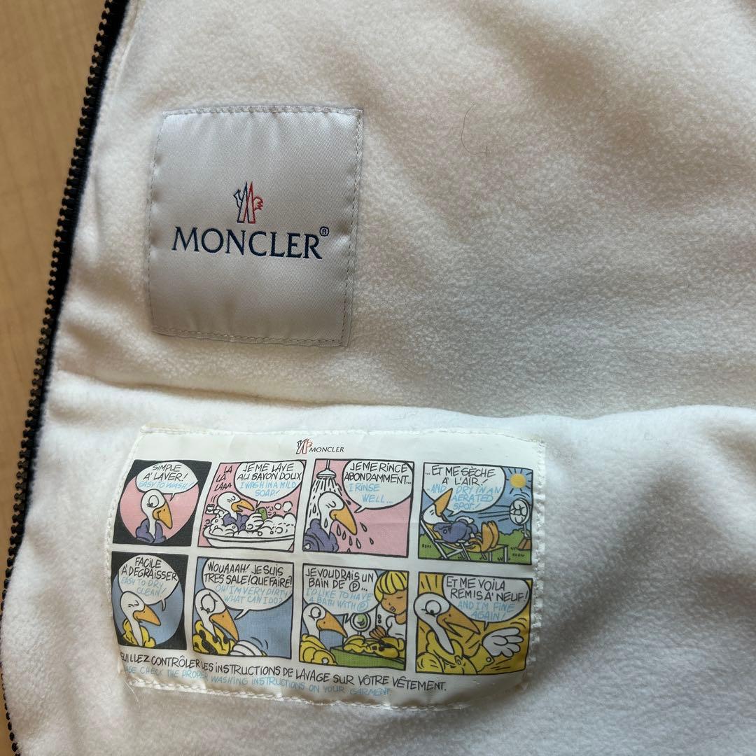 MONCLER チェック　ダウン　コート本物　おくるみ　モンクレール　ジャンパー