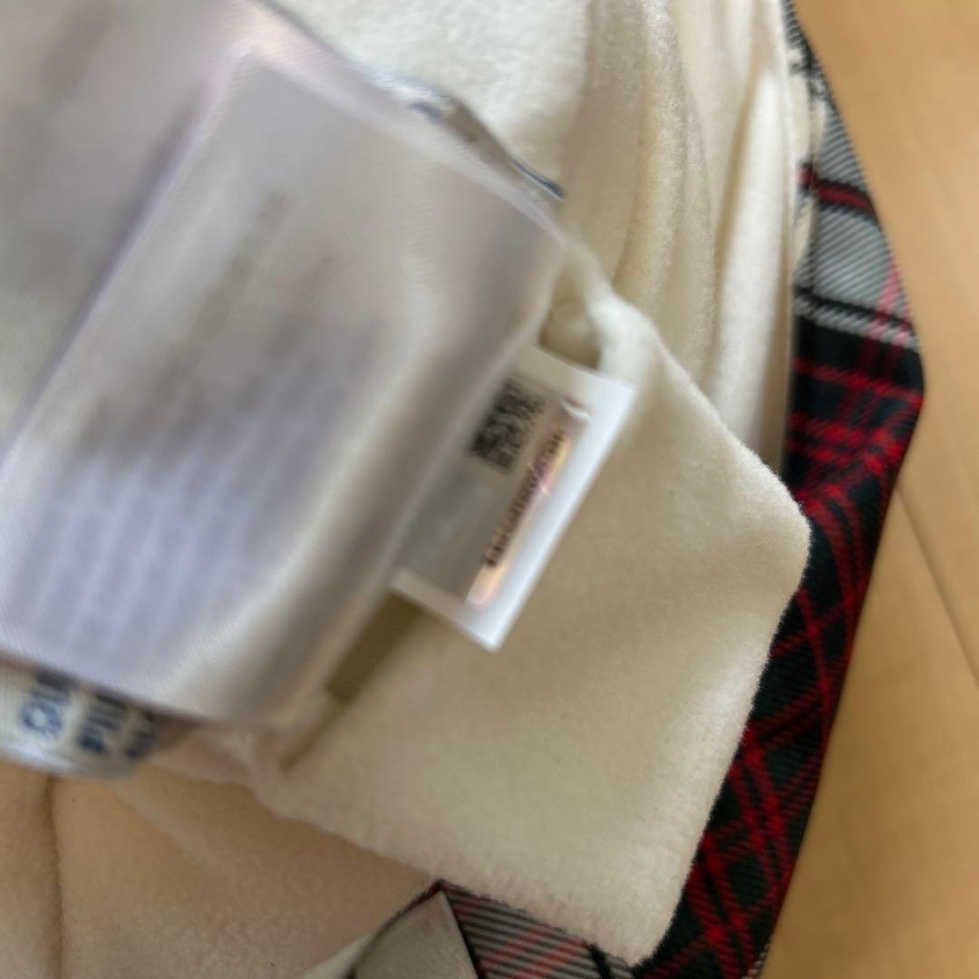 MONCLER チェック　ダウン　コート本物　おくるみ　モンクレール　ジャンパー