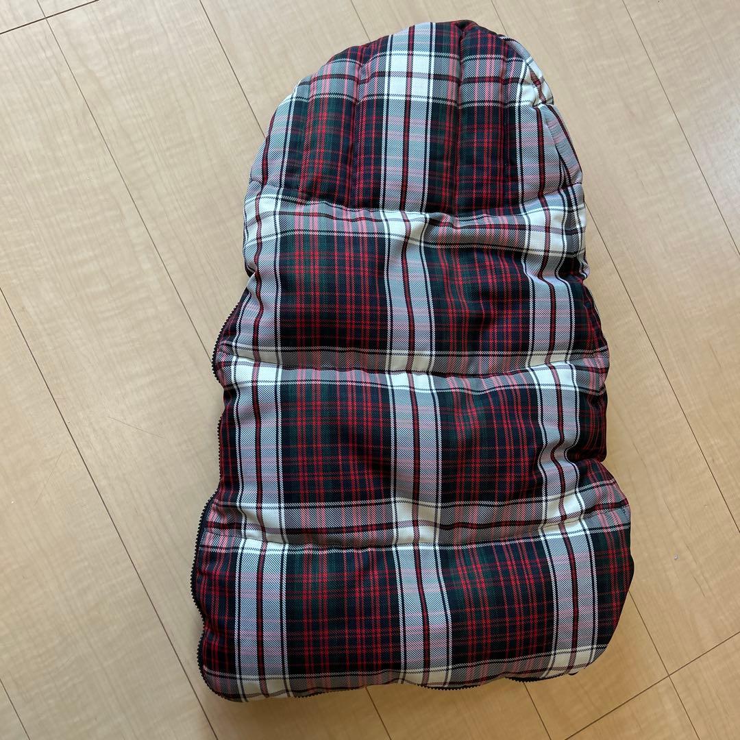 MONCLER チェック　ダウン　コート本物　おくるみ　モンクレール　ジャンパー