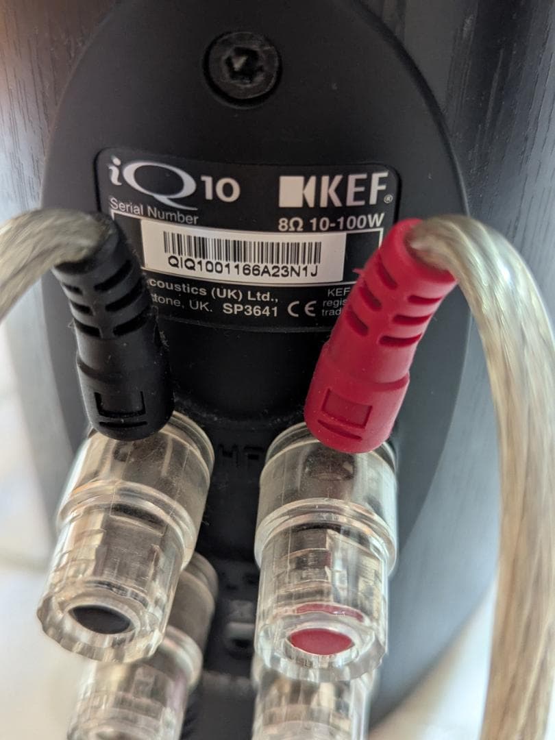 KEF iQ10 ブックシェルフスピーカー（ペア）