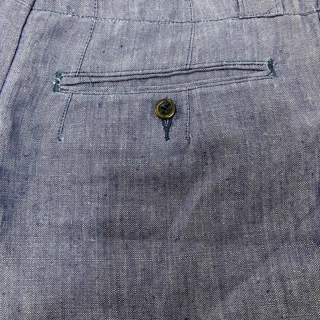 フランス軍 50's ラミーリネン　ショートパンツ　dead stock 実物