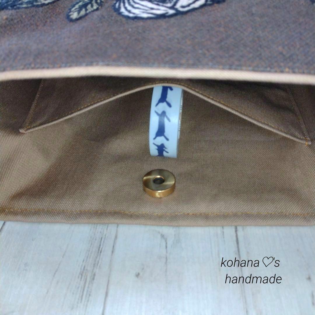 ❀再販❀ハンドメイドஐ..ラウンドショルダーバッグ∂бミナペルホネン⚮̈