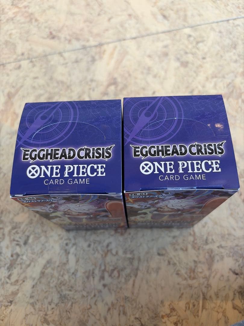 ONE PIECE カードゲーム EGGHEAD CRISIS 2box