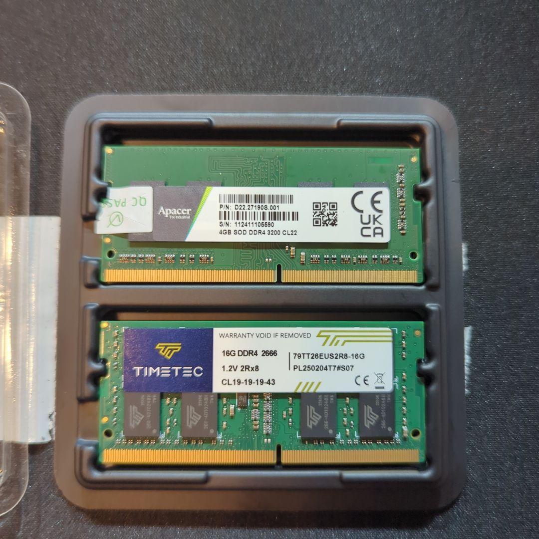 新品 D4ECSO-2666-16G DDR4 16GB ECCメモリ