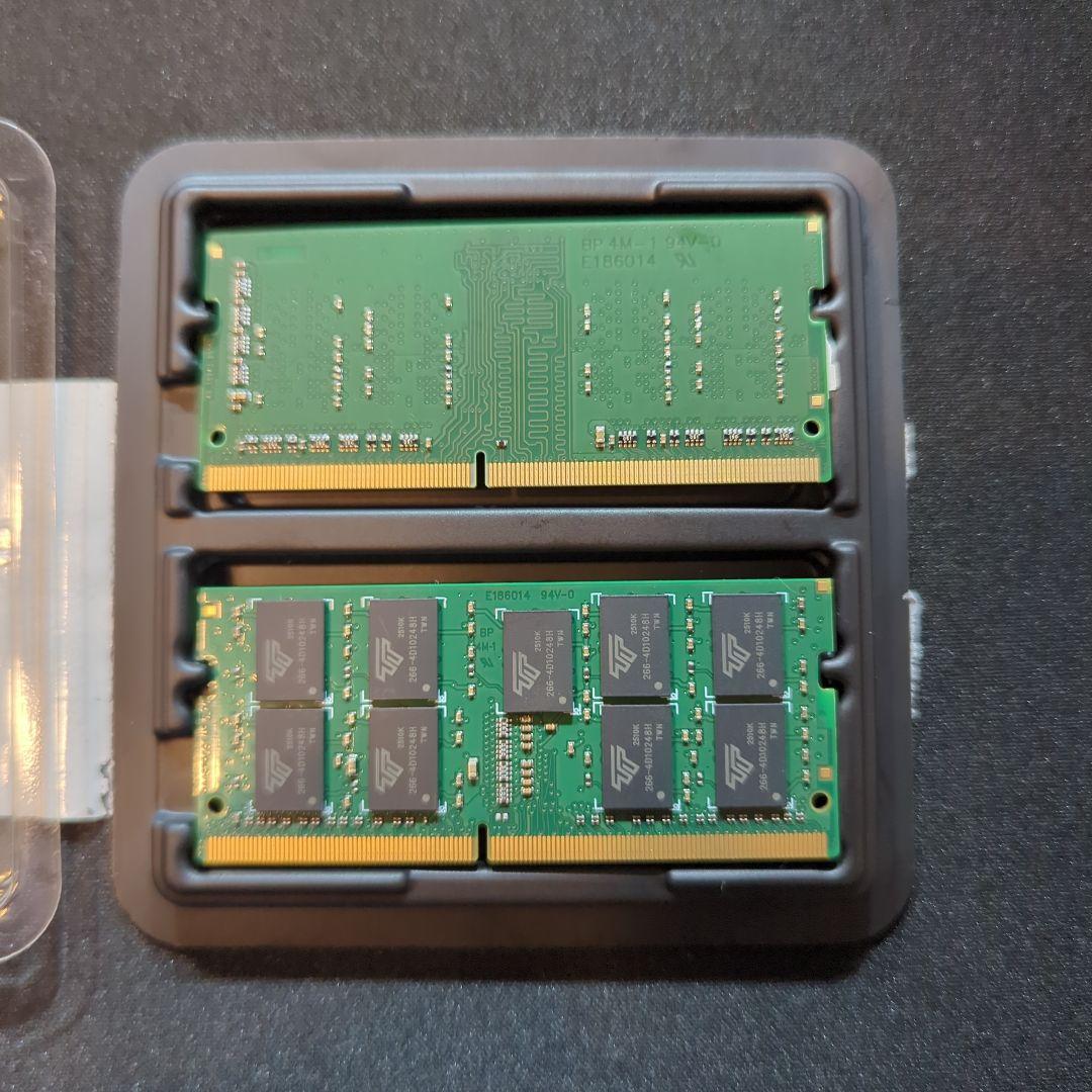 新品 D4ECSO-2666-16G DDR4 16GB ECCメモリ