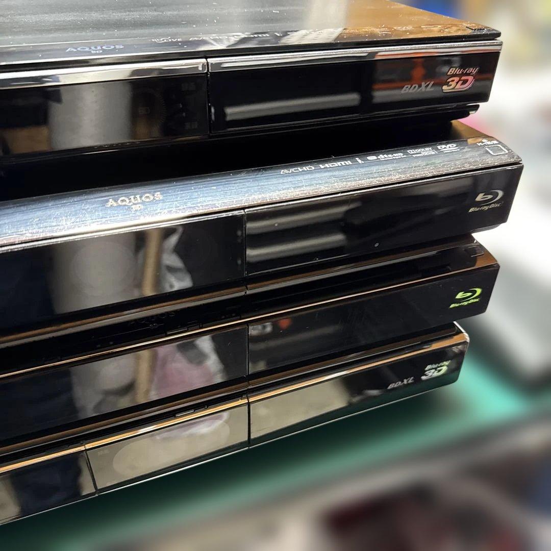 SHARP AQUOS ブルーレイレコーダー　4台　シャープ