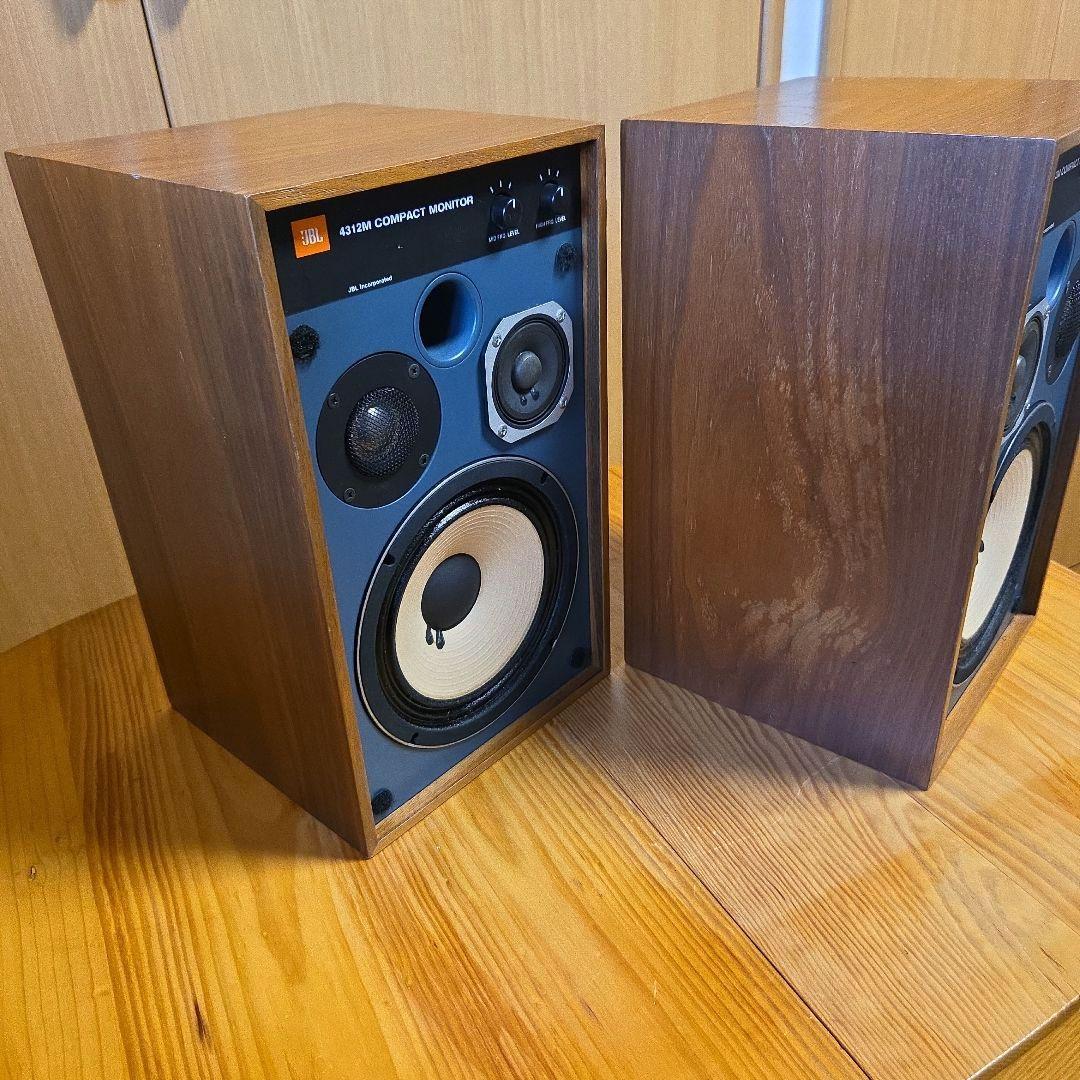 JBL 4312Mペア スピーカー 音出し良好　貴重 USA生産製