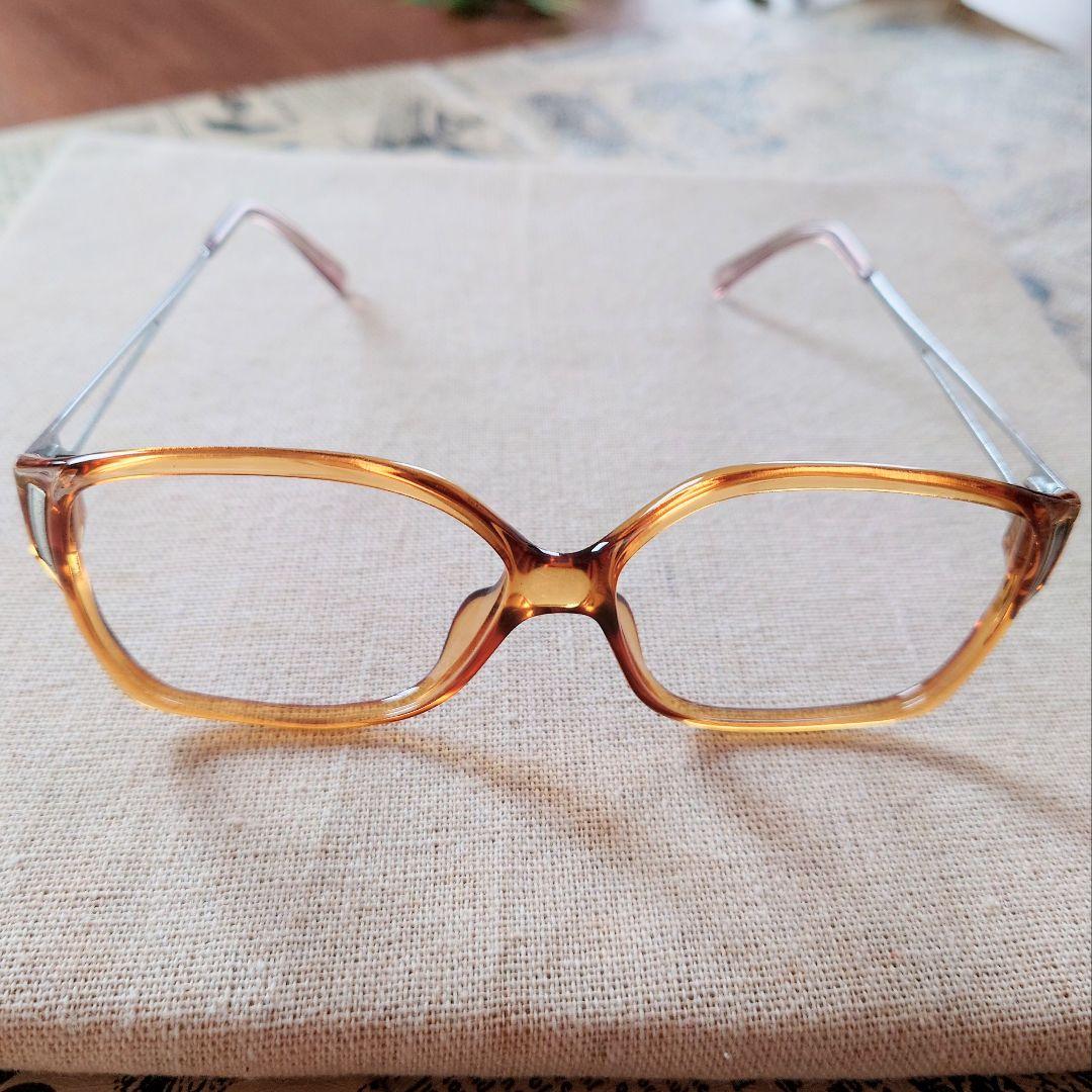 COBRA ヴィンテージフレーム+度無し薄型カラーレンズ 未使用