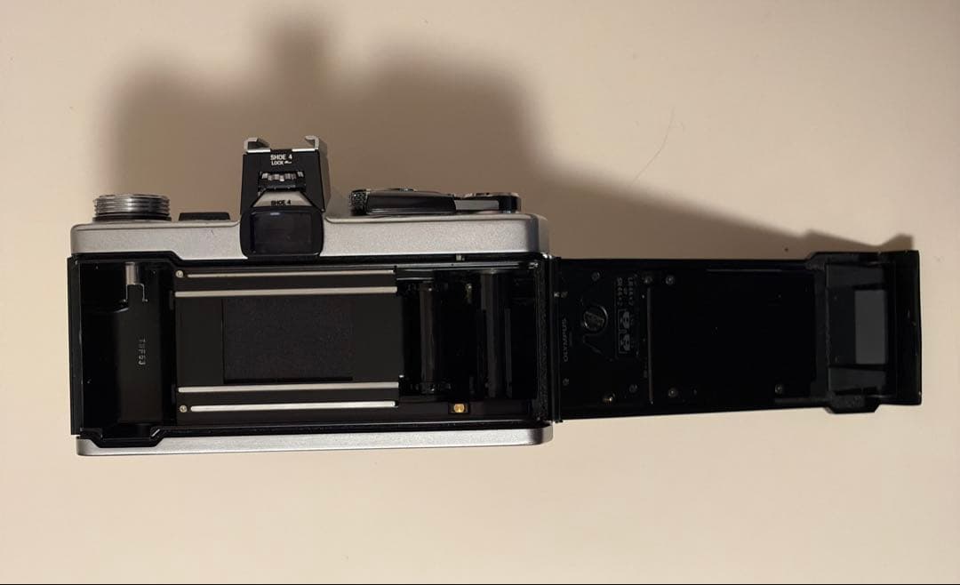 希少 olympus om-1n 実動 データパック付き おまけレンズ付き