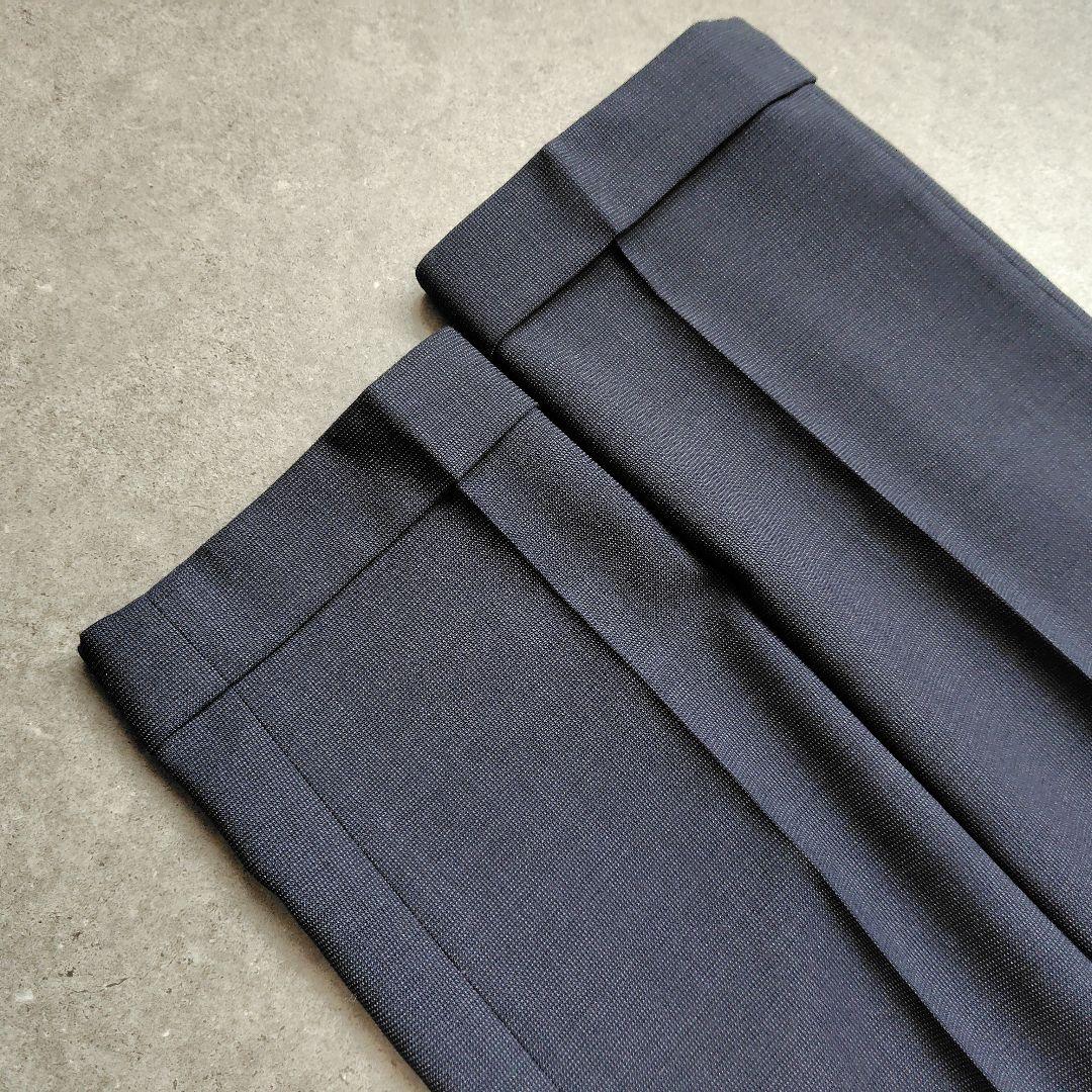 美品★BEAMS HEART メンズスーツ 3ピース 濃紺 段返り 44