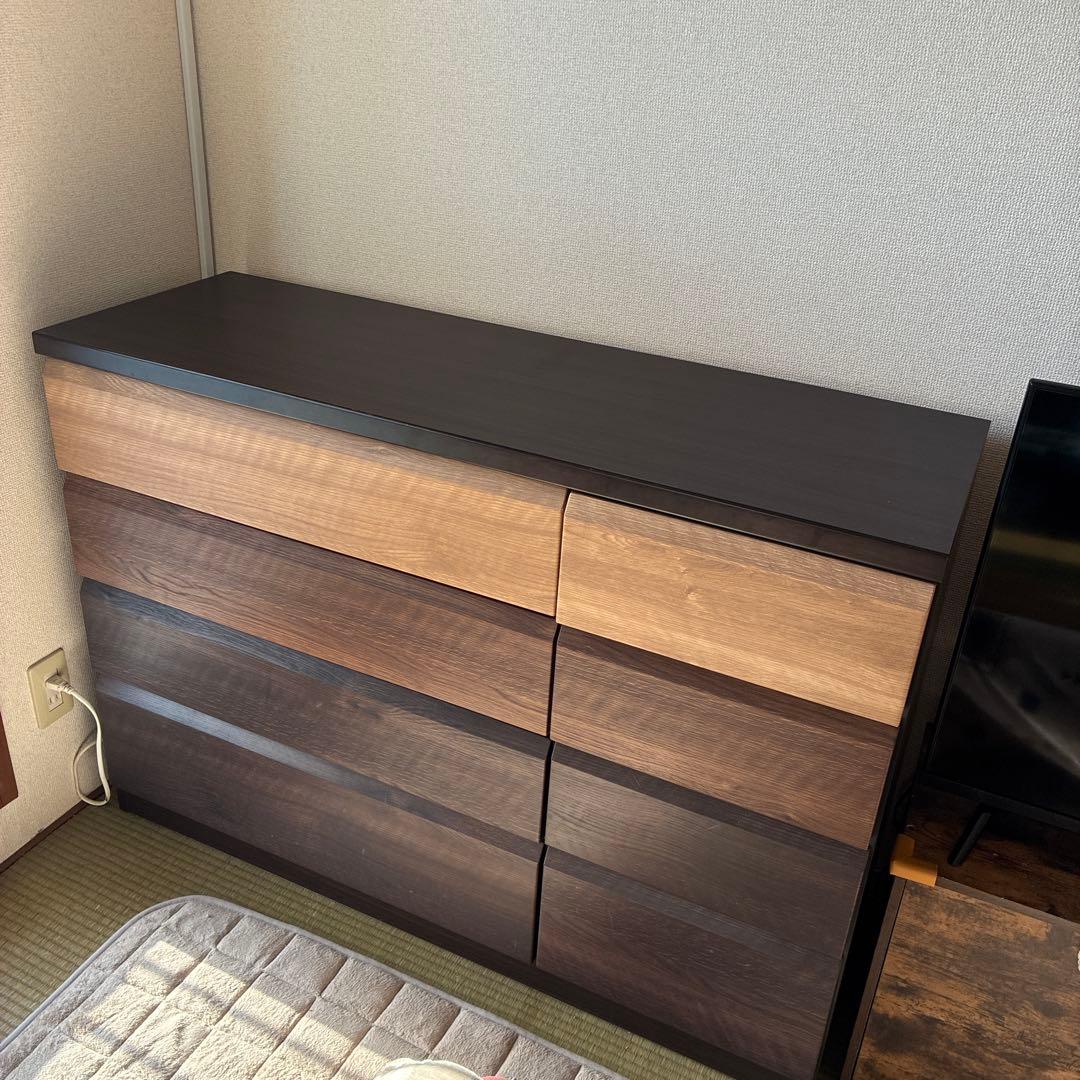 120ローチェスト4段　神奈川県引き取りのみ