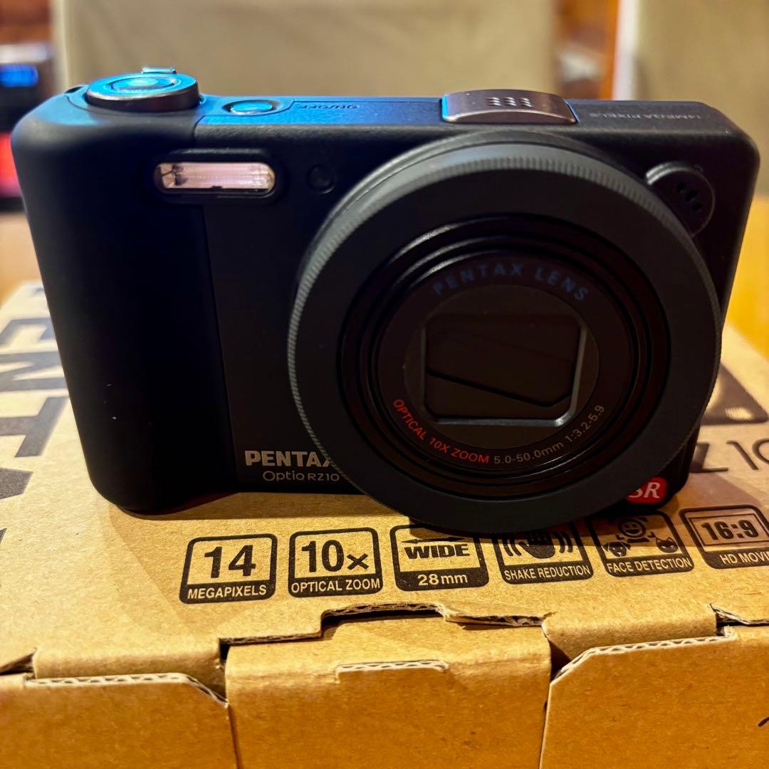 未使用★PENTAX★デジタルカメラ★Optio RZ10★ブラック