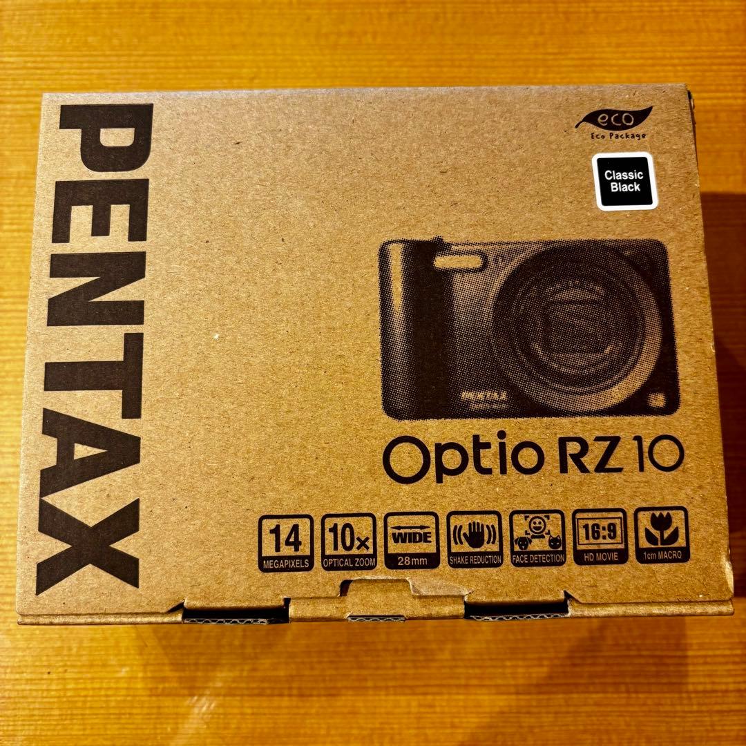未使用★PENTAX★デジタルカメラ★Optio RZ10★ブラック