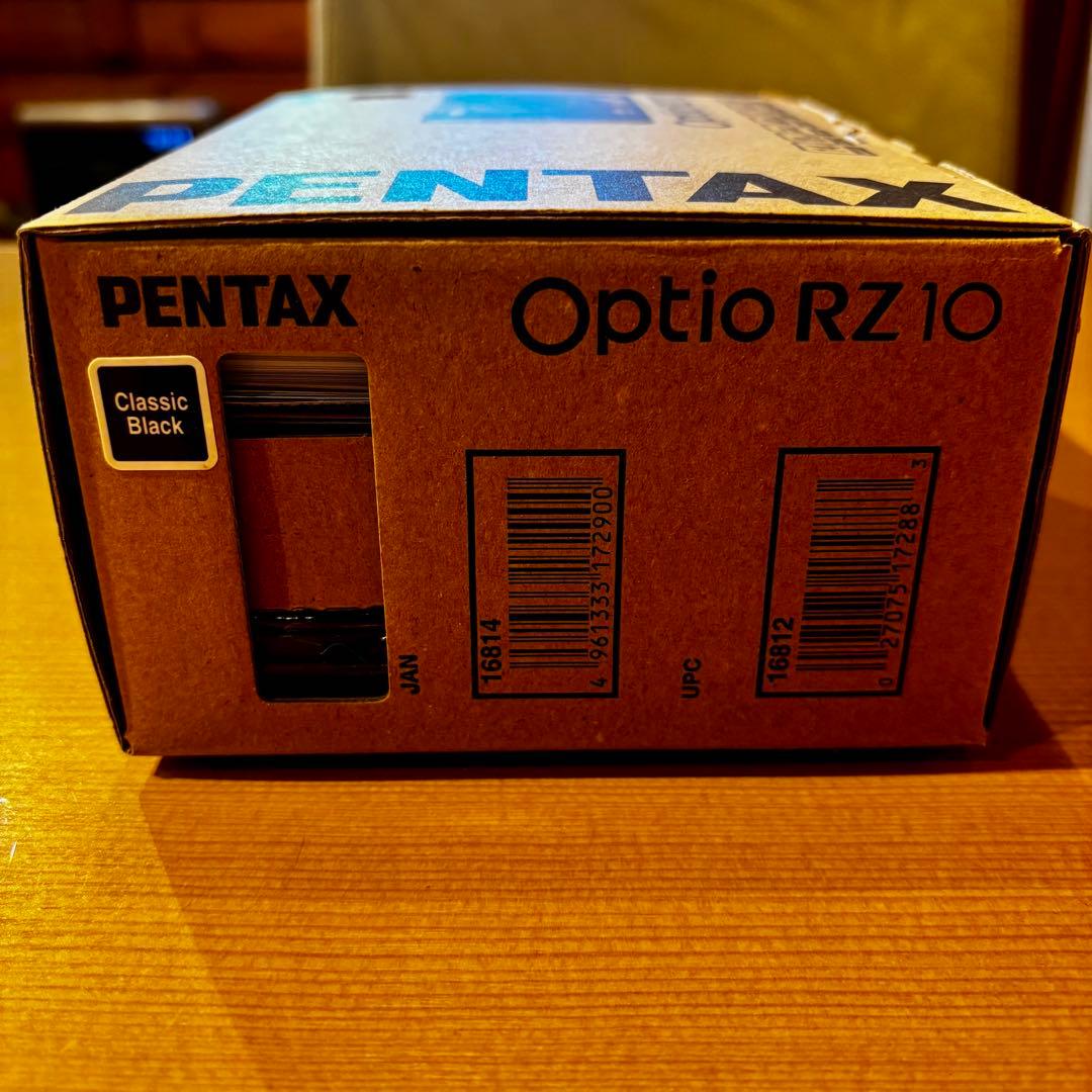 未使用★PENTAX★デジタルカメラ★Optio RZ10★ブラック