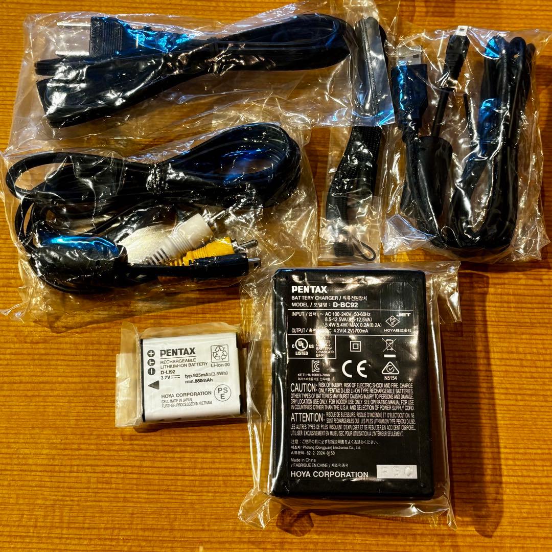 未使用★PENTAX★デジタルカメラ★Optio RZ10★ブラック