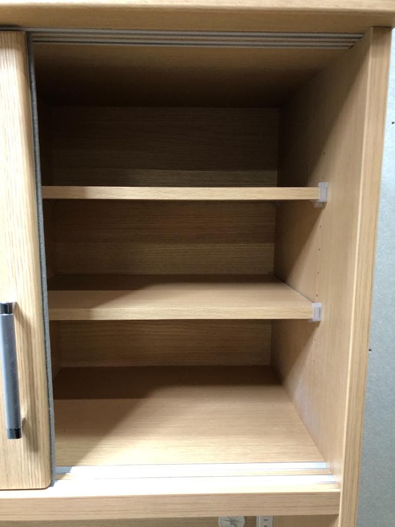 ニトリ 食器棚 RIPE-90KBS キッチン・レンジボード　250329-1