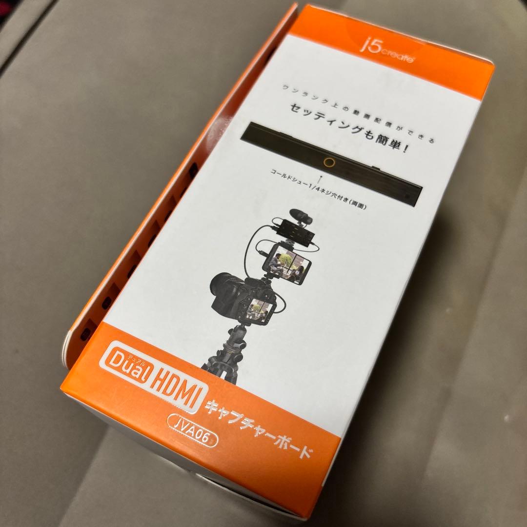 j5create JVA06 デュアルHDMIキャプチャーボード