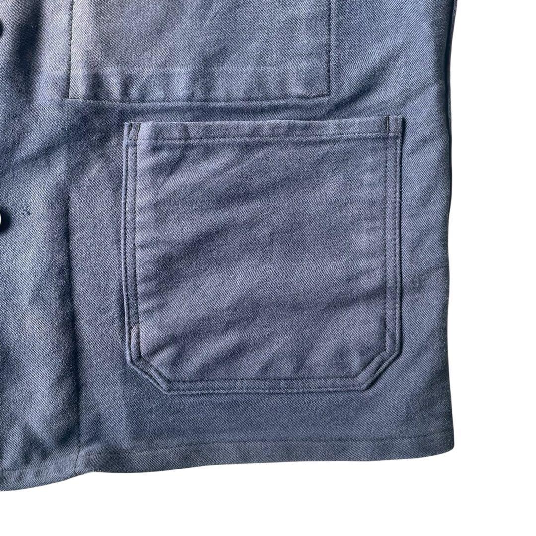 ドイツ製 エレファントスキンジャケット ワークジャケット ユーロ サンフェード