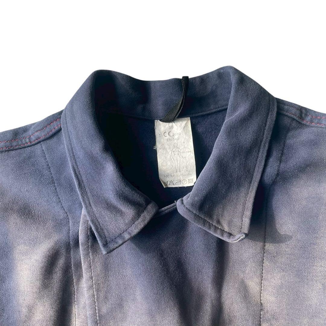 ドイツ製 エレファントスキンジャケット ワークジャケット ユーロ サンフェード