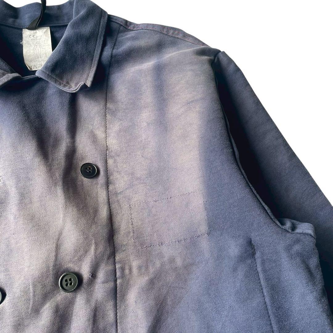 ドイツ製 エレファントスキンジャケット ワークジャケット ユーロ サンフェード