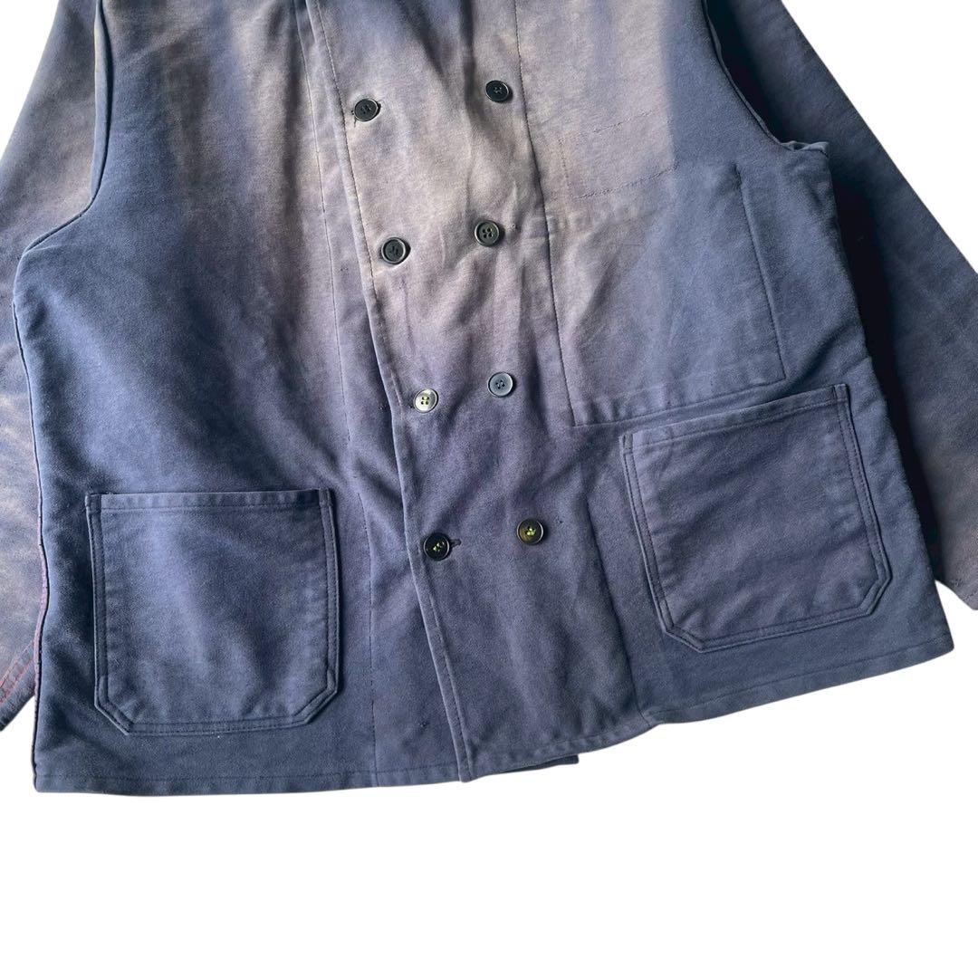 ドイツ製 エレファントスキンジャケット ワークジャケット ユーロ サンフェード