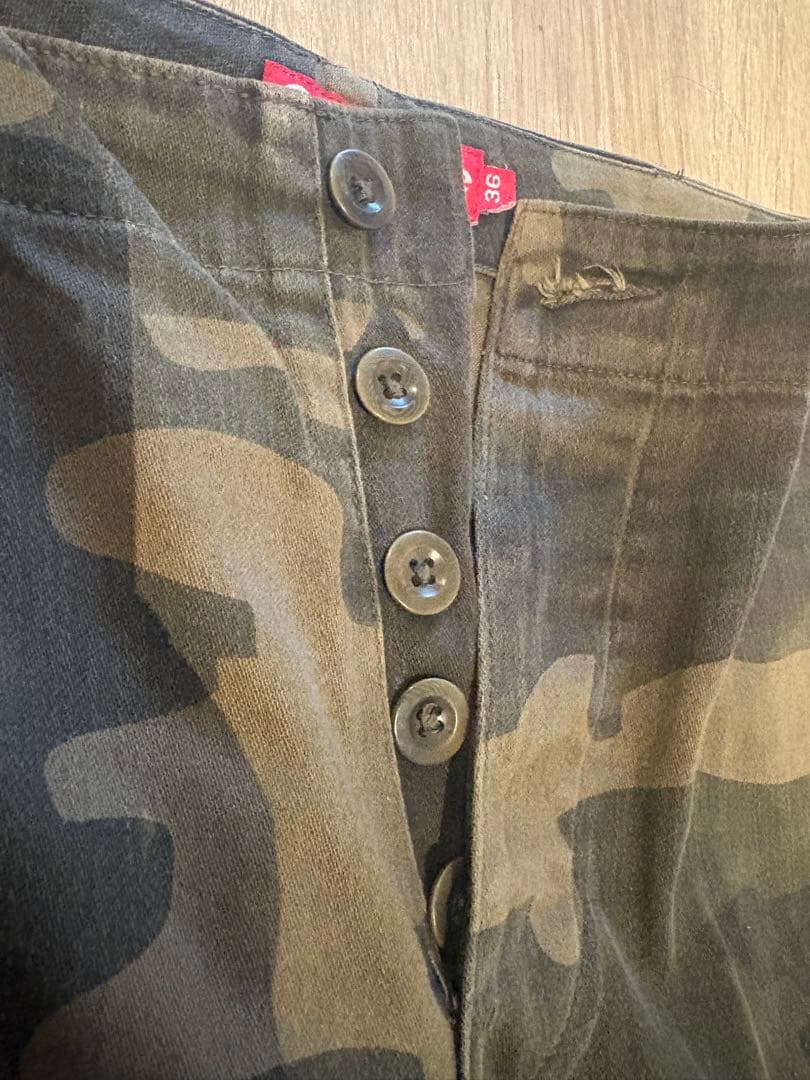 n*n様 Supreme カモフラージュ ワークパンツ 36