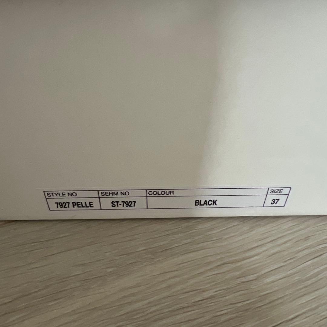 ENESSサイドゴアブーツ 37 イタリア製　ブラック