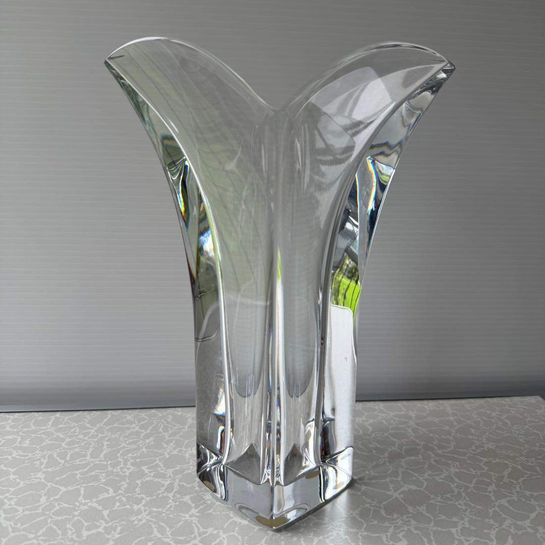 バカラ　BACCARAT 花瓶　ハート　心　フラワーベース