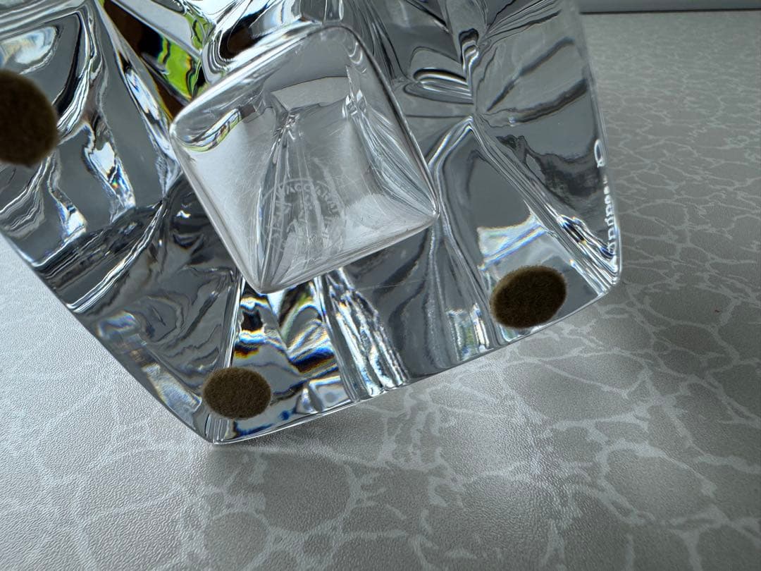 バカラ　BACCARAT 花瓶　ハート　心　フラワーベース