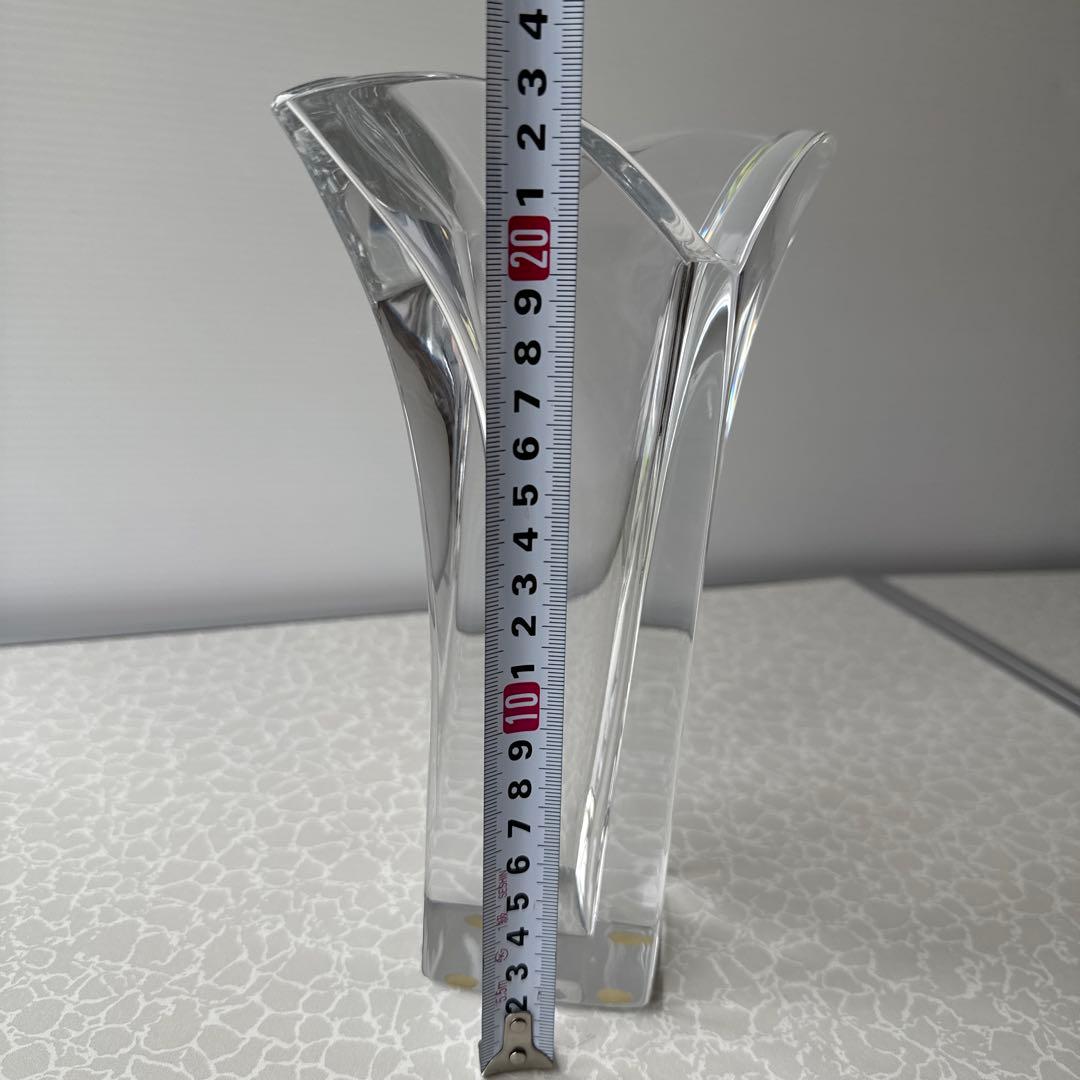 バカラ　BACCARAT 花瓶　ハート　心　フラワーベース