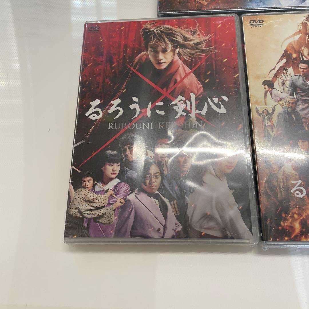 新品　未開封　映画 るろうに剣心 DVD 5巻セット