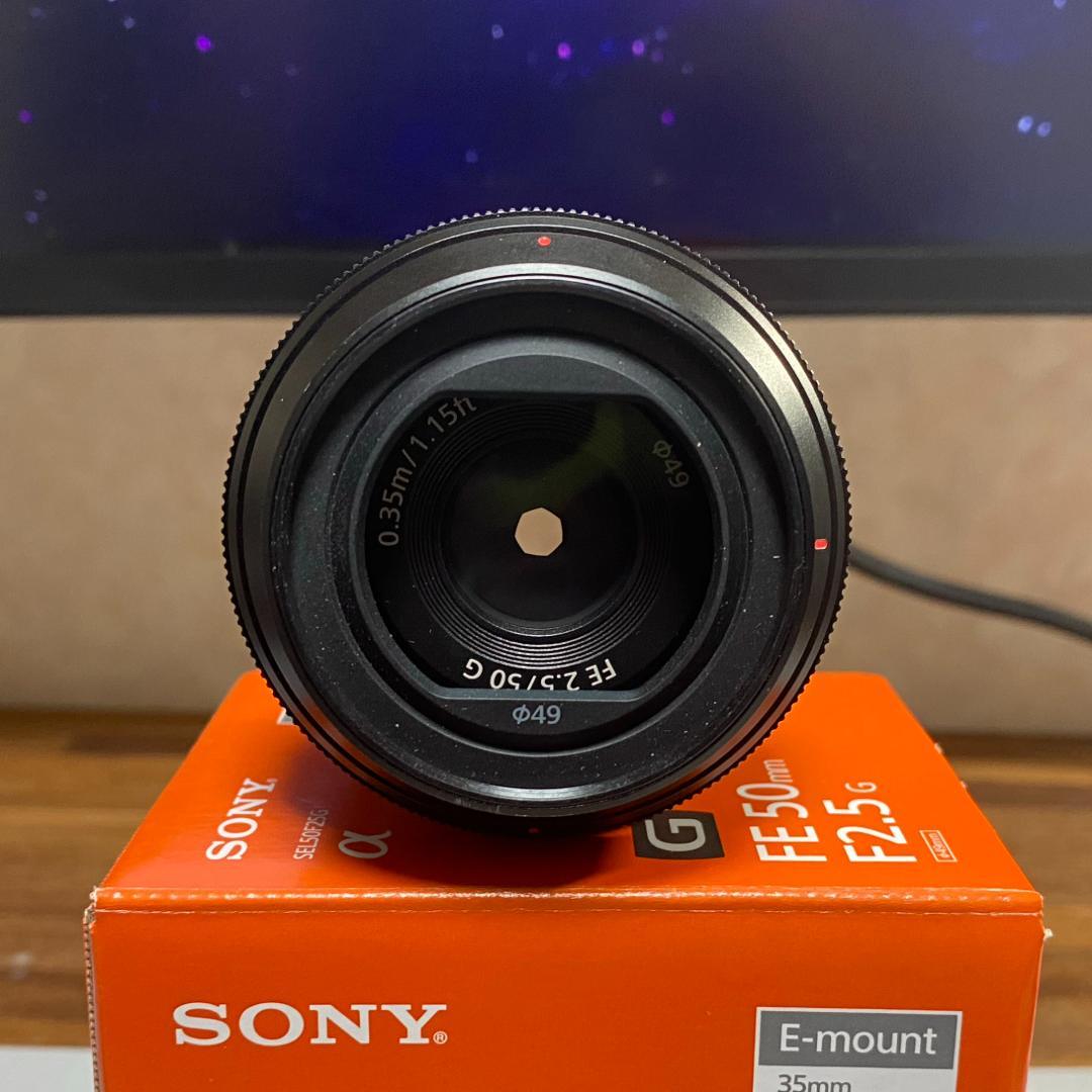 e1【中古】SONY FE 50mm F2.5 G Eマウントレンズ