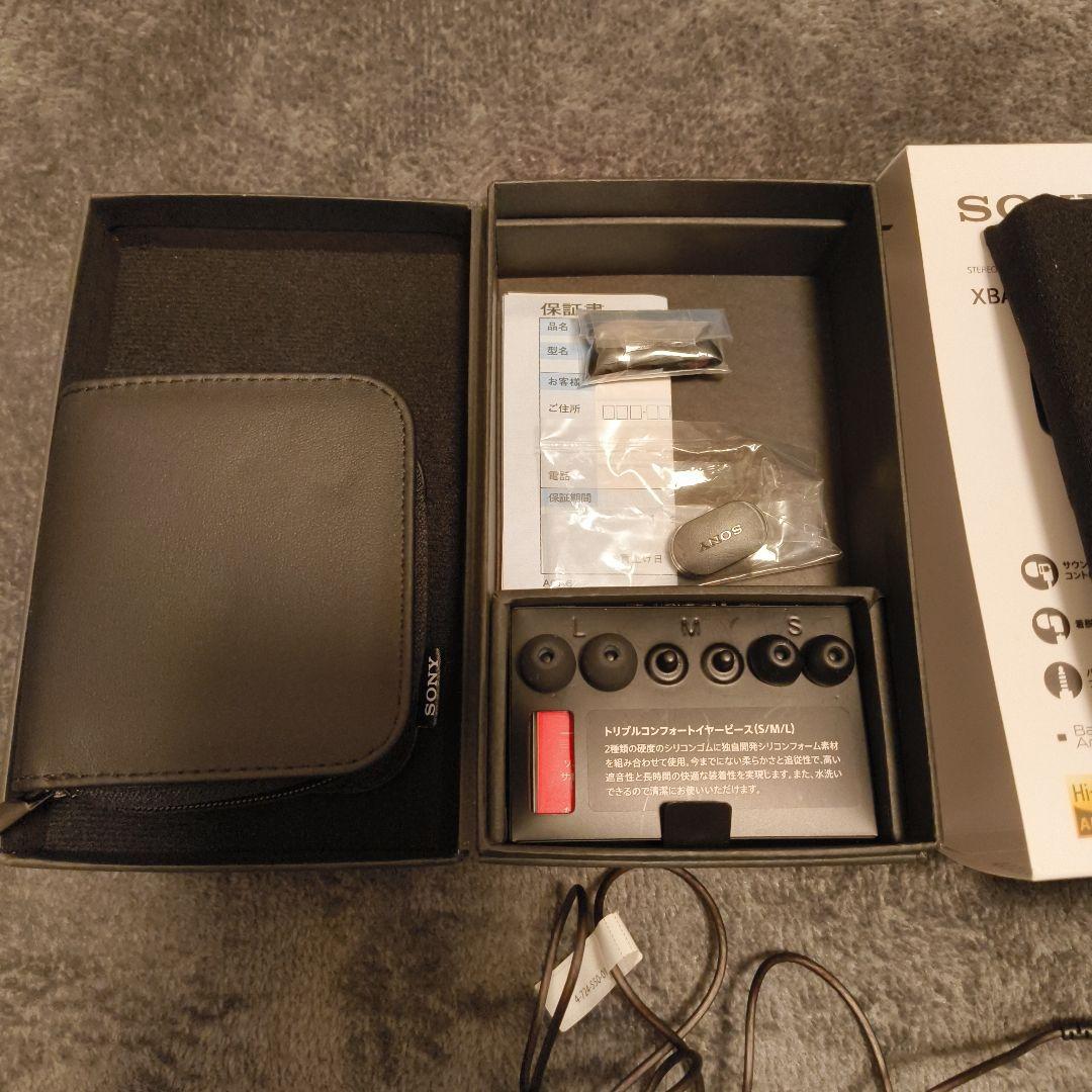 SONY XBA-N3BP 有線イヤホン