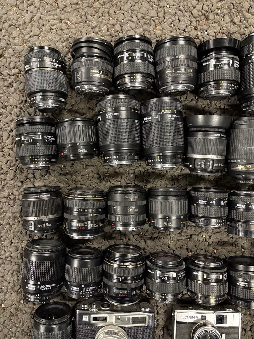 54点　AF NIKKOR EFレンジファインダー　カメラ　良質レンズまとめ