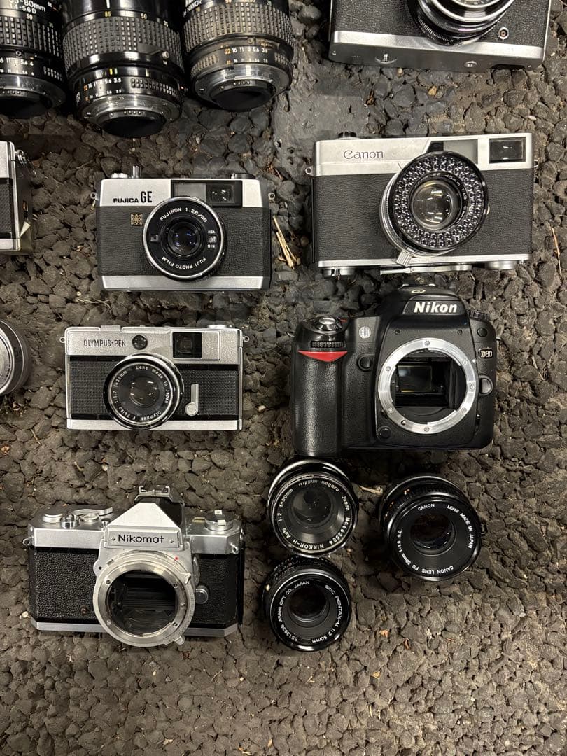 54点　AF NIKKOR EFレンジファインダー　カメラ　良質レンズまとめ