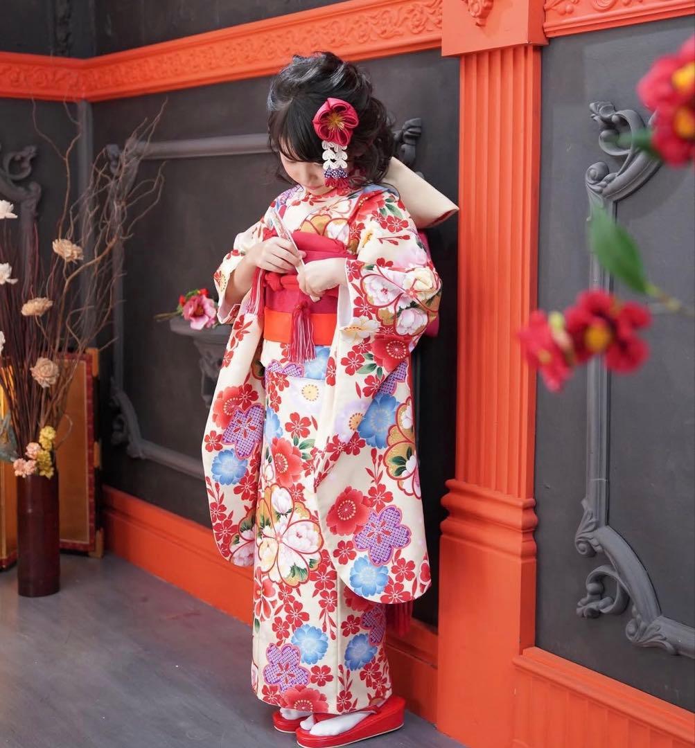 七五三着物7歳　フルセット