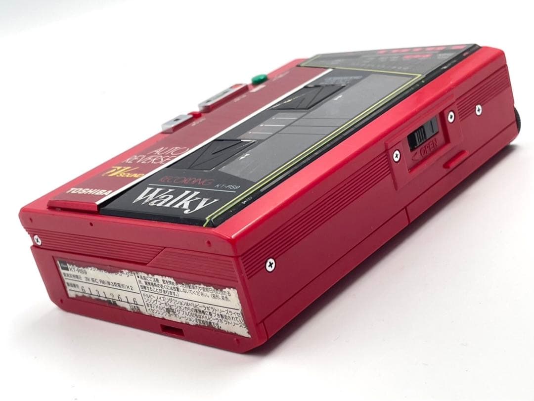 ジャンク　TOSHIBA KT-RS9 Walky カセットレコーダー
