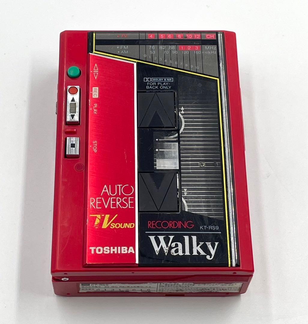ジャンク　TOSHIBA KT-RS9 Walky カセットレコーダー